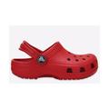 Crocs Childrens Unisex Classic Clog Junior - Red - Size UK 7 Infant | Crocs Sale | Discount Designer Brands