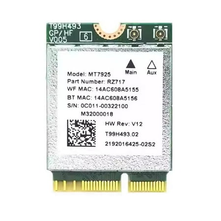 HPDL 2400mbps MT7925 Wifi7 Wireless Network Card Wifi Adapter for Win 10/11 Linux }Ñ‚