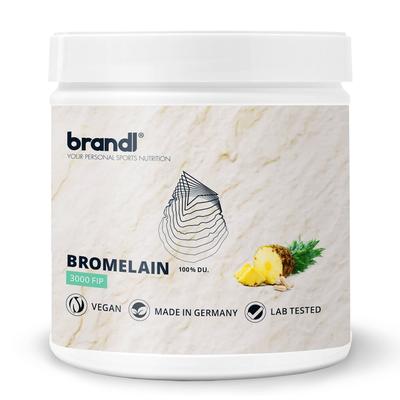 Brandl Nutrition - Bromelain | Enzyme aus der Ananas Vitamine 120 ct Schwarz