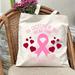 TEMU Breast Cancer Tote Bag, Breast Cancer Printed Handbag Large Capacity Trendy Simple Style Durable Canvas Bags For Outdoor, Party, Travelling, Shopping, In October ...