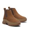 Chelseaboots TIMBERLAND "ROXIE LANEMID CHELSEA BOOT", Damen, Gr. 40, braun (rust nubuck), Leder, sportlich, Schuhe, Stiefelette, Winterschuhe, Ankle Boots