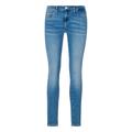 Skinny-fit-Jeans TOMMY JEANS "Tommy Jeans - Damenjeans SOPHIE Low Waist Skinny Fit" Gr. 31, Länge 34, blau (denim medium) Damen Jeans Röhrenjeans mit niedriger Leibhöhe