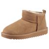 Winterboots ARA "ALASKA", Damen, Gr. 38, braun (cognac), Veloursleder, Lammfell, unifarben, sportlich, Schuhe, Schlupfboots, Snowboots, Winterboots in Bequemweite H = sehr weit