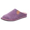 Pantoffel ROHDE "LUCCA", Damen, Gr. 36, lila, Filz, meliert, klassisch, Schuhe, Clog, Hausschuh, Homeslipper in melierter Optik