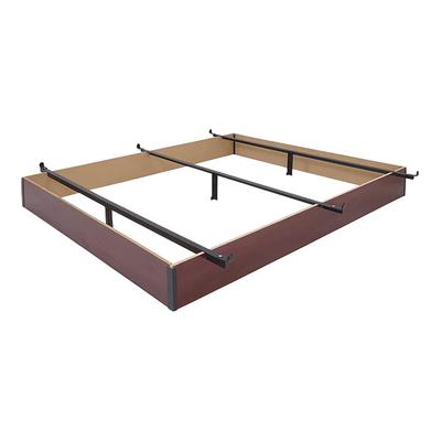 Rize Home 38" x 72" x 6" Twin / Twin XL Cherry MDF Bed Base