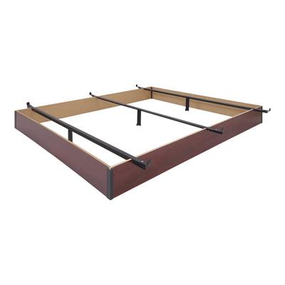 Rize Home 38" x 72" x 10" Twin / Twin XL Cherry MDF Bed Base
