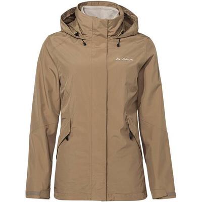 VAUDE Damen Doppeljacke Wo Rosemoor 3in1 Jacket II, Größe 50 in Braun