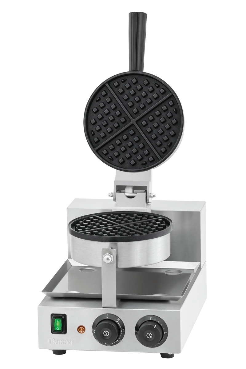 Bartscher Waffeleisen 1BWR 1750, 250 x 470 x 280 mm (BxTxH) Image