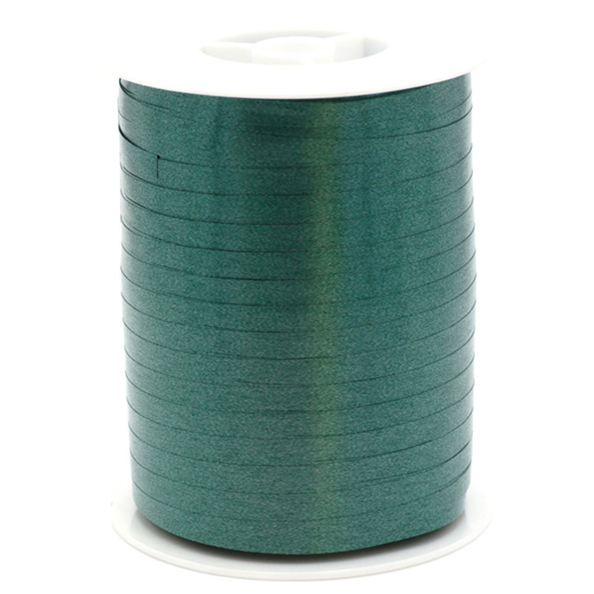 Star 500m Geschenkband Ringelband 5mm - wasserfestes Kunststoff Dekoband Schleifenband Polyband Luftballonband zum Anbinden von Luftballons Basteln Grün