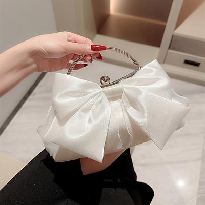 TEMU Bridal Banquet Handbag, Fairy Bag, Evening Clutch, High-end Dress Bag, Chain Bag, , Day, Day Gift. Image