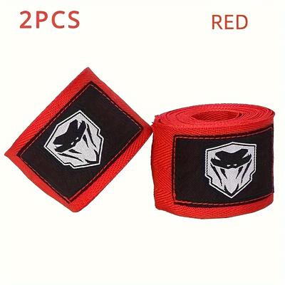 TEMU 1pair, Boxing Bandage, Muay Thai Fighting Combat Stretch Hand Guard, Sports Protective Gear Hand Wraps