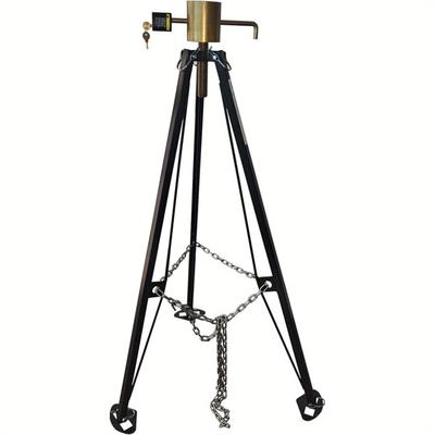 TEMU Tripod Jack For Trailer Rv - 5000lb Load Capacity, Adjustable Height 19