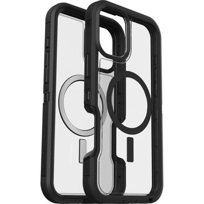 OTTERBOX Handyhülle "Defender XT mit MagSafe für Apple iPhone 16 Plus" Hüllen Backcover, Schutzhülle, Handyschutzhülle, Case, Schutzcase, stoßfest schwarz (transparent/schwarz)