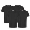 U.S. Polo Assn. 4 PACK RUNDHALS - T-Shirt basic in Schwarz