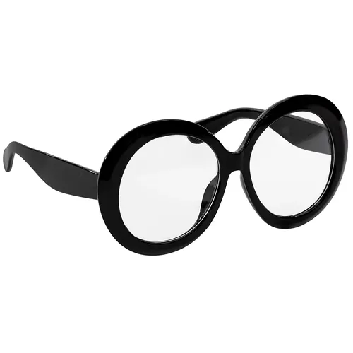 Brille Retro, schwarz