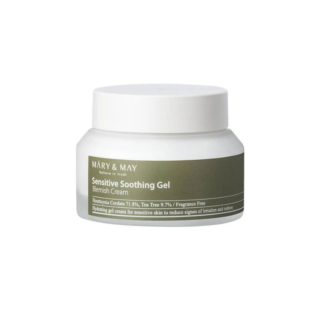 MARY & MAY Crema Gel Lenitiva Sensibile 70 g