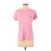 Vineyard Vines Short Sleeve T-Shirt: Pink Tops - Women's Size Small