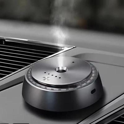 TEMU 360 Smart Car Air Freshener Aromatherapy Diffuser, Usb-powered Mini Ultrasonic Mist Humidifier Essential Oil Diffuser For Car Home Office Bedroom (black)