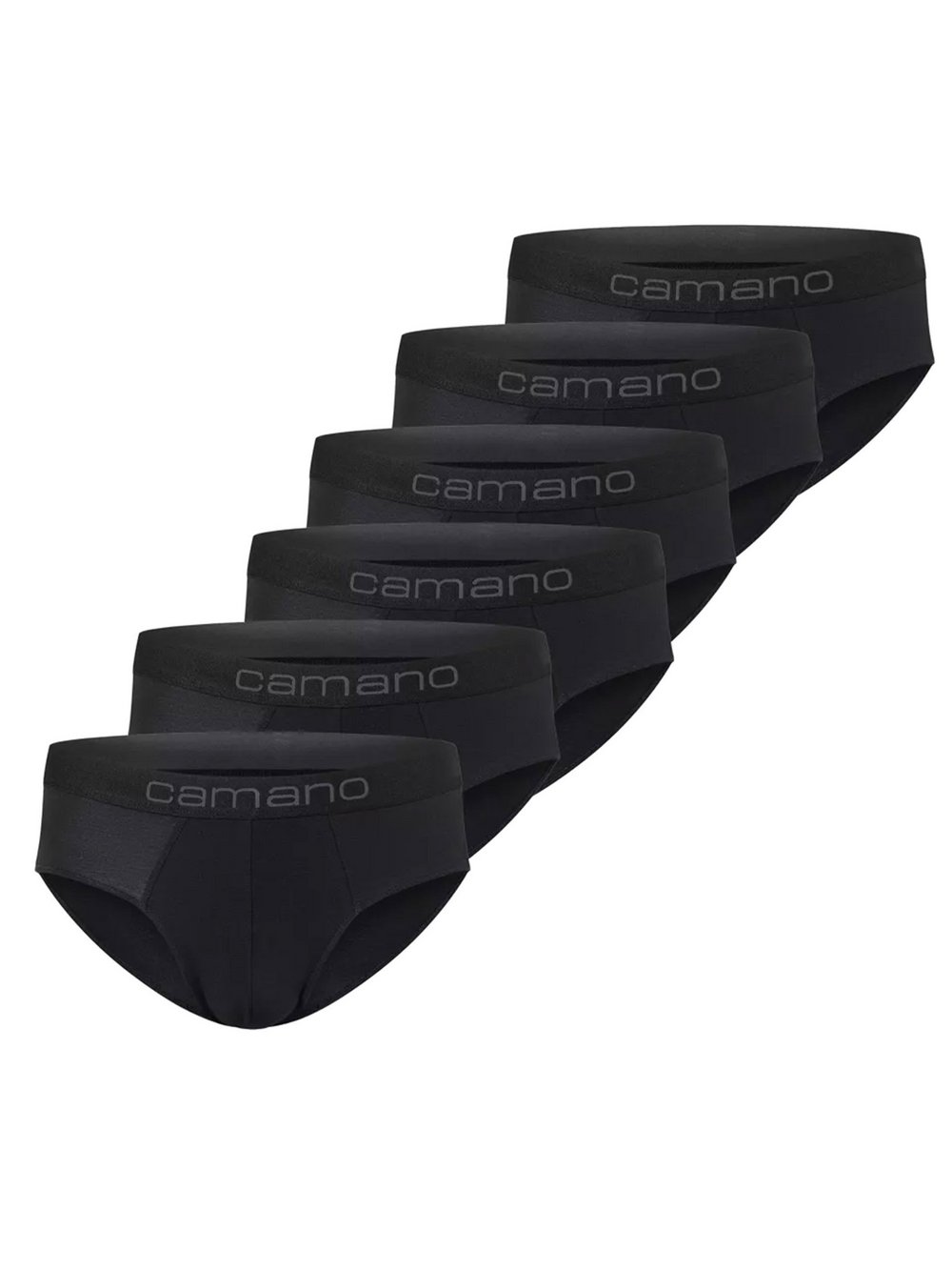 Camano Slip 6er Pack Herren schwarz, XXL Image