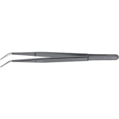 Knipex - 92 34 37 Präzisionspinzette Spitz, gebogen 45° 155 mm Image