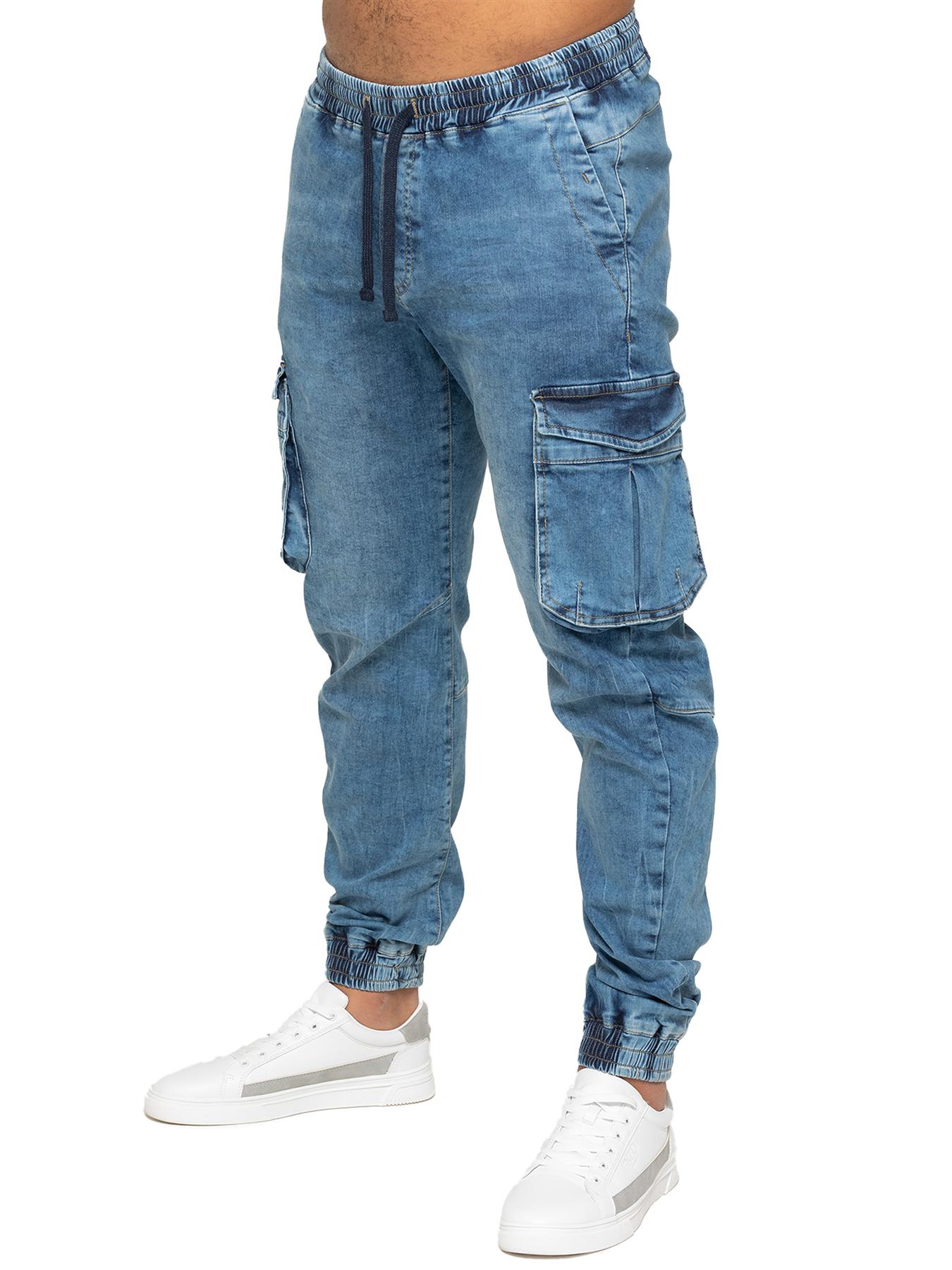 Enzo | Herren Cargo-Jogger-Jeans Image