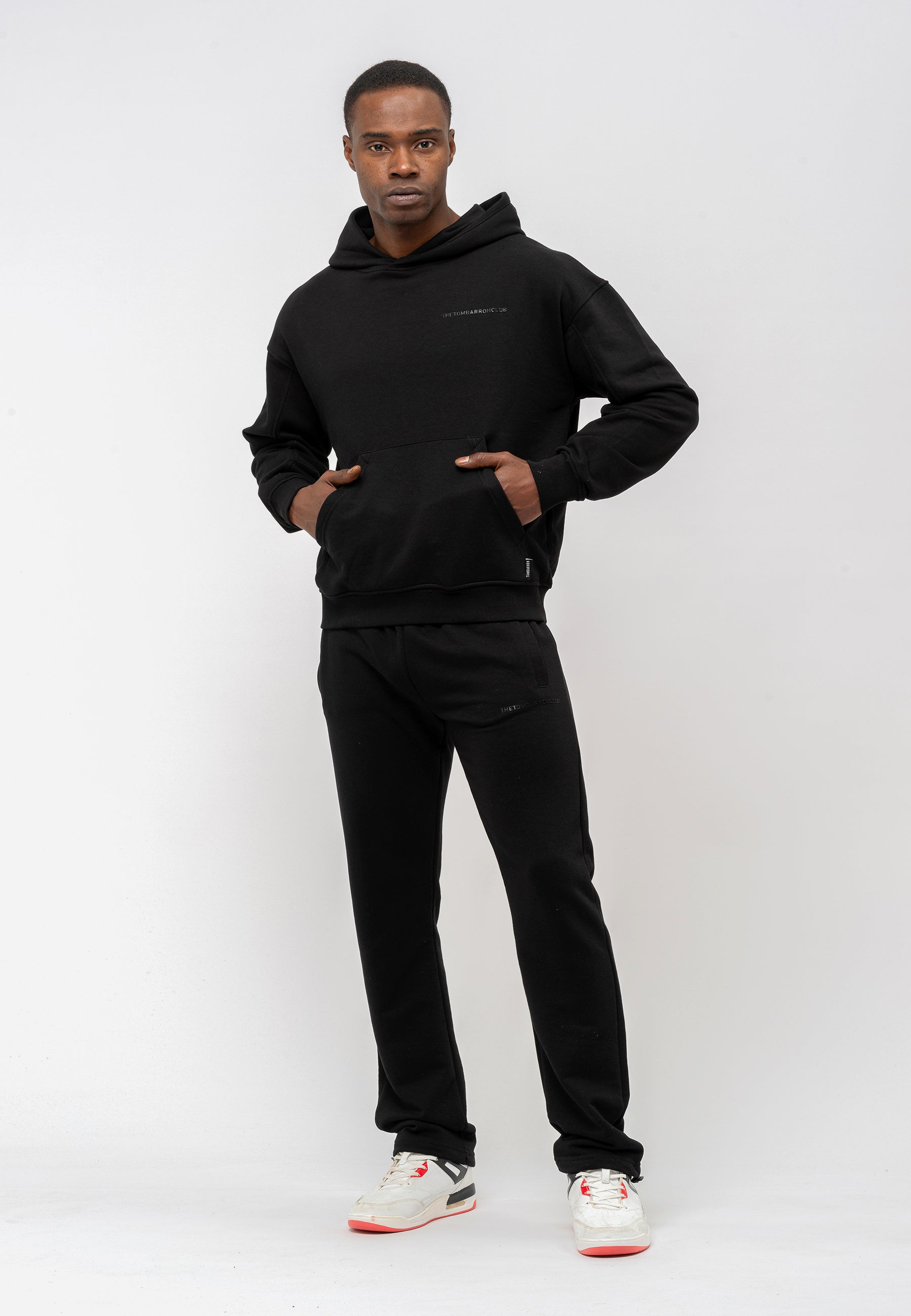 Tom Barron Relaxed-Trainingsanzug-Set für Herren in Oversize Image
