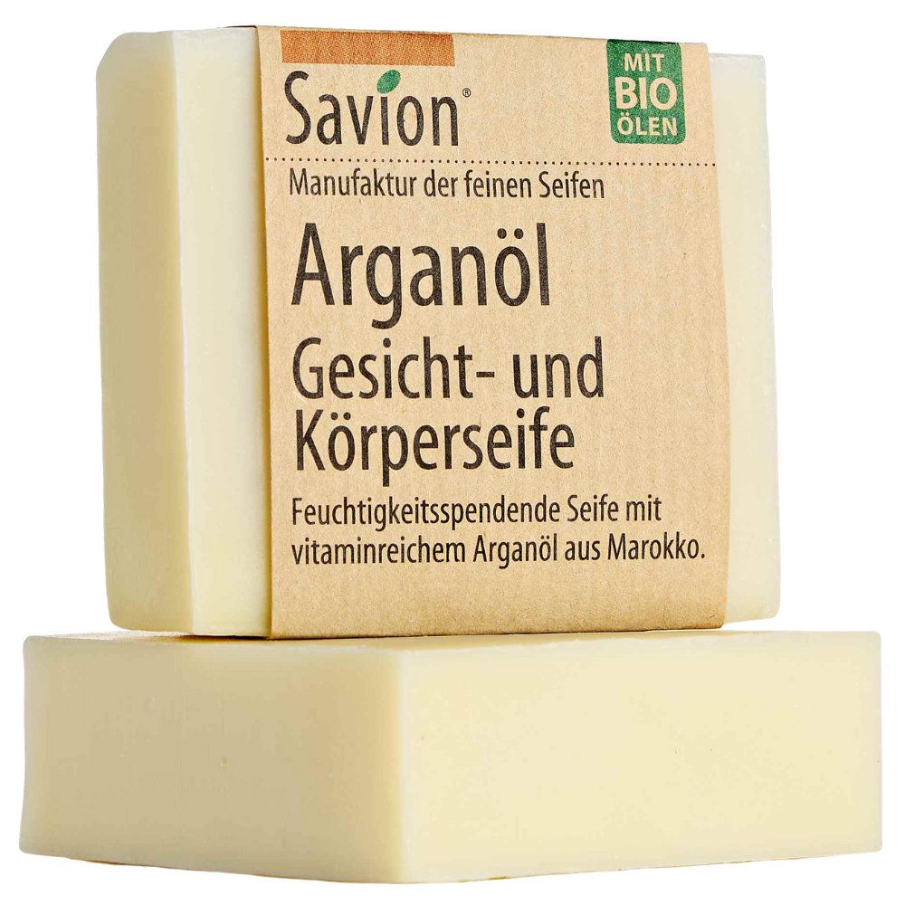 Sapone viso e corpo all'olio di argan Savion 80 g