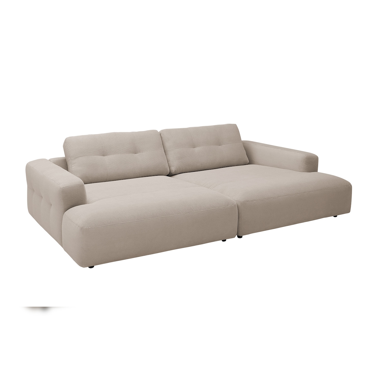 KAWOLA Big Sofa MIKA Feincord beige Image