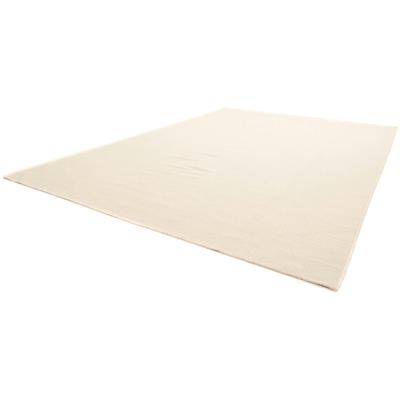 Wollteppich MORGENLAND "KELIM FANCY UNI", weiß, B:200cm H:7mm L:300cm, Wolle, Teppiche, reine Wolle, Wendbar, Einfarbig, Uni, Wohnzimmer Image