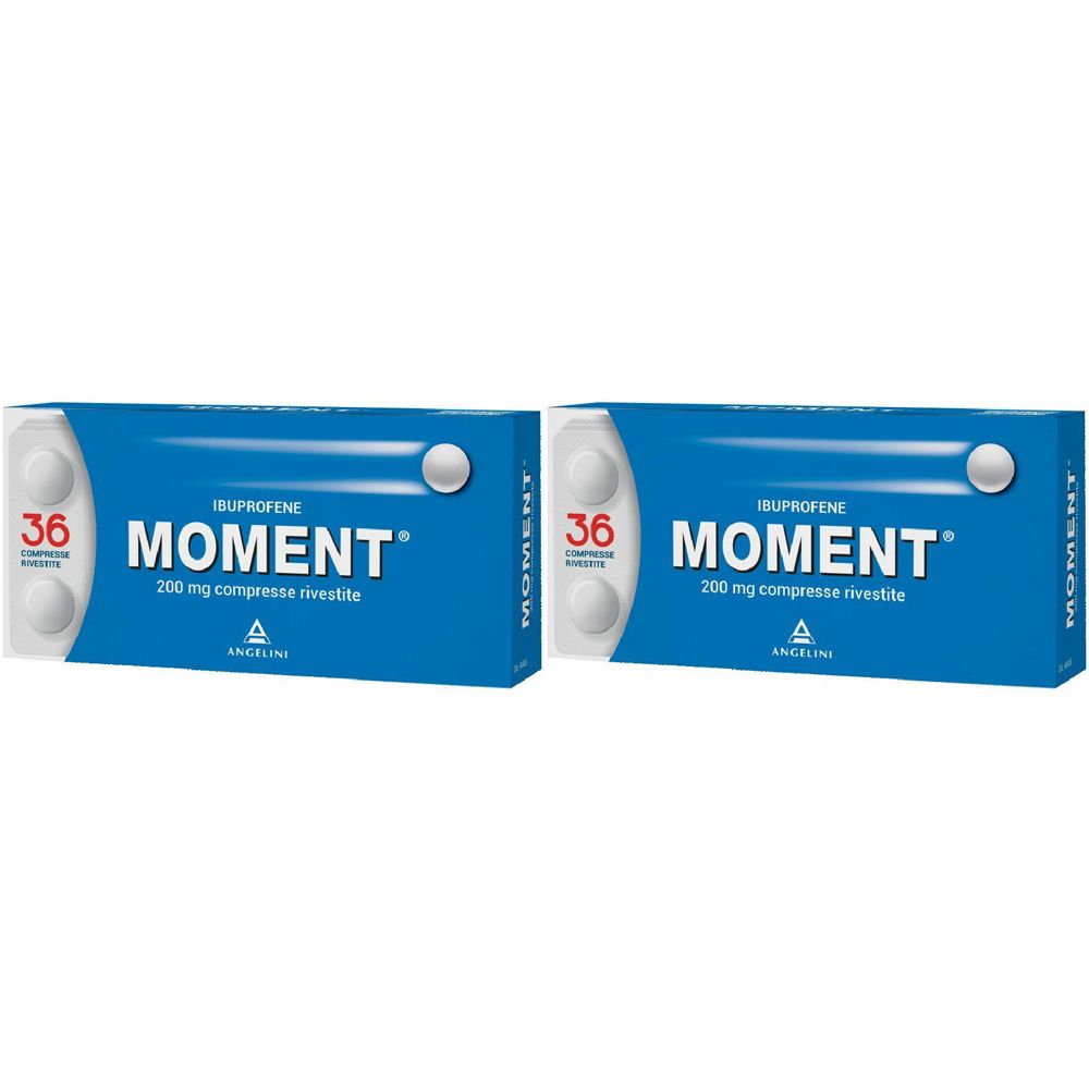 MOMENT® 36 Compresse rivestite 2x36 pz con film
