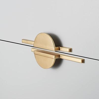 Sollbry - Stück Küchenmöbelgriff Goldener Möbelgriff Küchengriff Küchenmöbelgriff Küchentürgriff Image