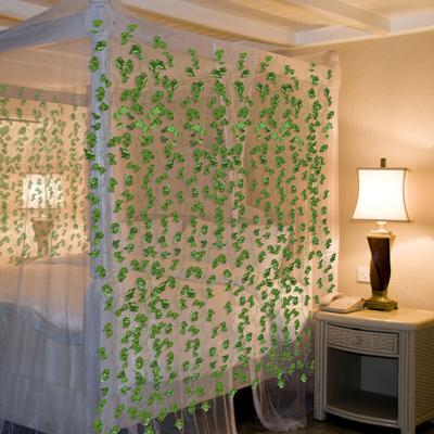 Vingo - Efeu Künstlich 12 Stück 2.4m Künstliche Pflanzen Kunst Efeu Girlande Vines Fake Plant Image