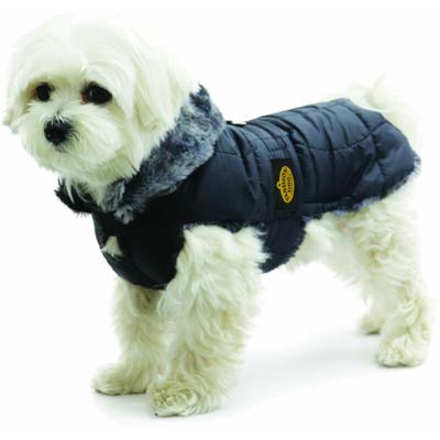 Steppmantel für Hunde - Schwarz - 60 cm - Fashion Dog