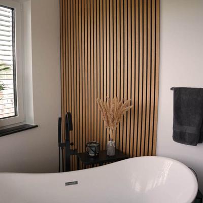 Home Deluxe - Akustikpaneel sonic - 80 x 40 cm Farbe: Oiled Oak, Menge: 3 Holz Akustikpaneele Image