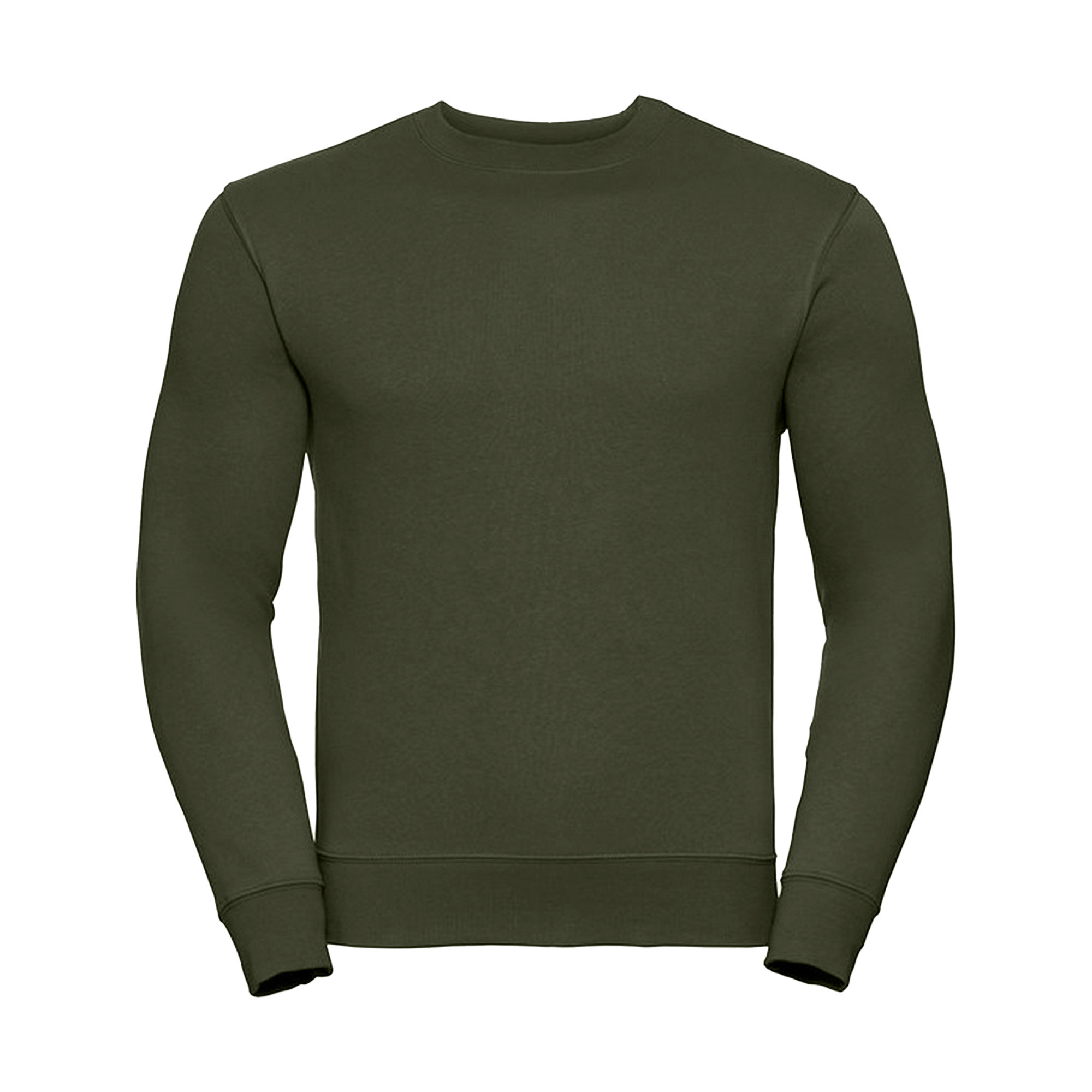 Russell - Sweatshirt für Herren angesetzte Ärmel (Oliv) Image