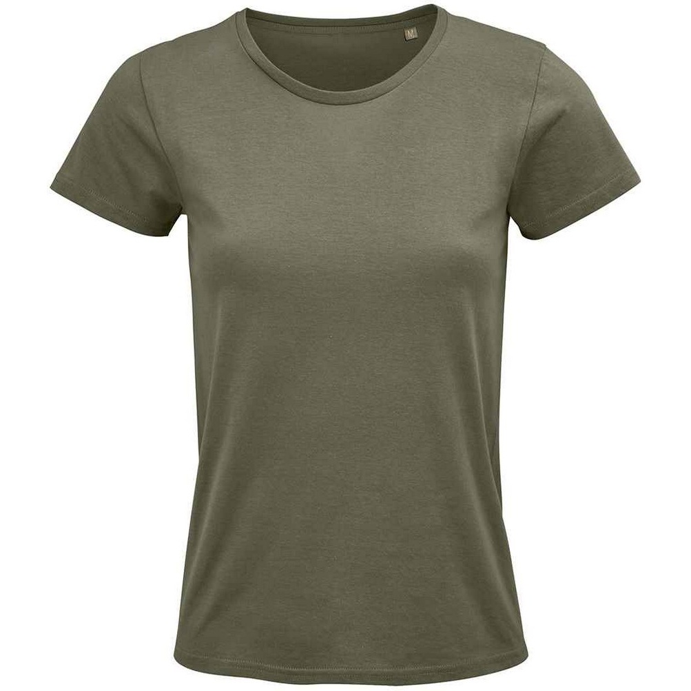 SOLS - "Crusader" T-Shirt für Damen (Khaki) Image