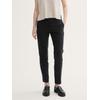 Stoffhose TOM TAILOR "MIA", Damen, Gr. 36, Länge 30, schwarz (deep schwarz), Web, Obermaterial: 49% Baumwolle, 46% Polyester, 5% Elasthan. Futter: 100% Polyester, unifarben, casual, slim fit lang, Hosen, Sommerhose im Chino-Stil