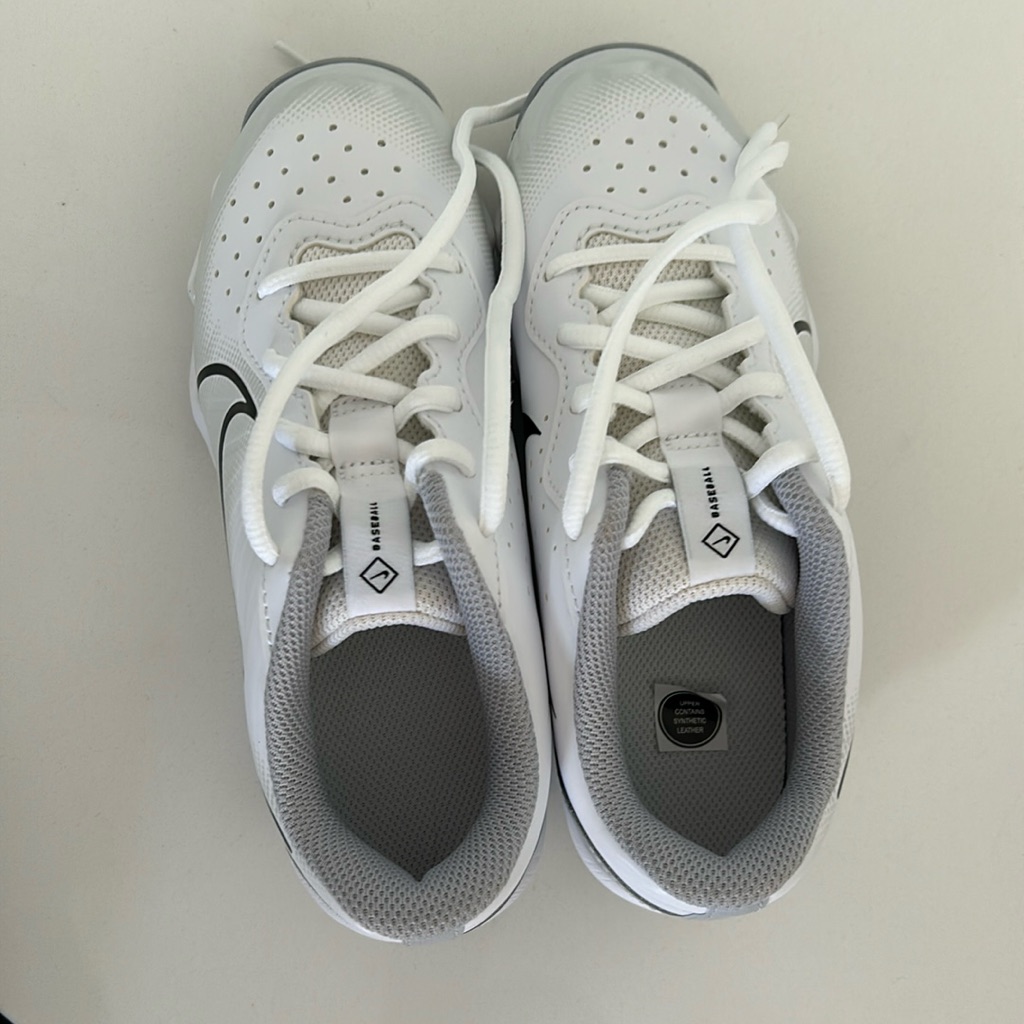 Nike Shoes | Kids Nike Diamond Cleats. Never Worn. | Color: White | Size: 1.5b