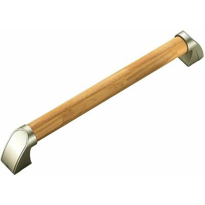 Haltegriff für die Dusche aus Holz, rutschfester Badewannen-Duschgriff aus Holz für behinderte alte Image