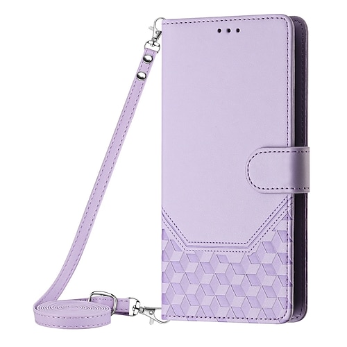 Handy Hülle Handyhüllen Für Samsung Galaxy S26 Ultra Plus S25 S24 S23 S22 S23 FE S21 Ultra Plus S20 A55 5G A35 5G Brieftaschenhülle Magnetisch mit Trageriemen Mit Handgelenkschlaufe Retro TPU PU-Leder Image