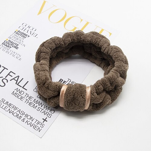 Spa-Stirnbänder aus Mikrofaser für die Hautpflege von Frauen zum Waschen des Gesichts, Entfernen von Make-up und mehr Image