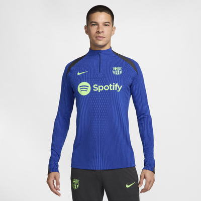 F.C. Barcelona Strike Elite Third Men's Nike Dri-FIT ADV Football Knit Drill Top - Blue - Polyester/Elastane