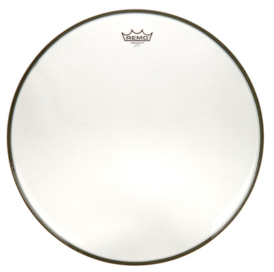 Remo 22" Ambassador Bass Drum Fell transparent