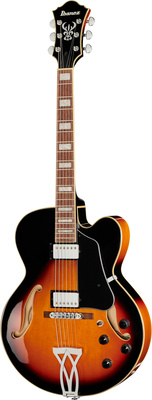 Ibanez AF75 Jazz-Gitarre brown sunburst