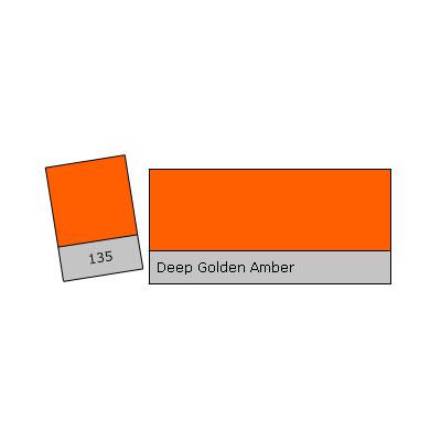 Lee Farbfolien Bogen 135 Deep Golden Amber