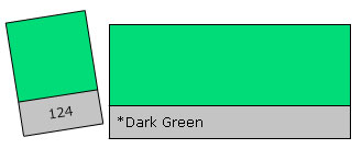 Lee Filter Roll 124 Dark Green