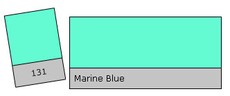 Lee Filter Roll 131 Marine Blue