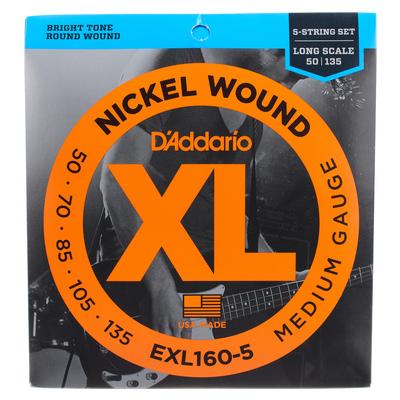 Daddario EXL160-5 Saitensatz für E-Bass