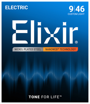 Elixir Nanoweb Custom Light E-Gitarren Saiten