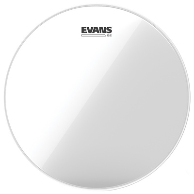 Evans 12" G2 Tom Fell transparent